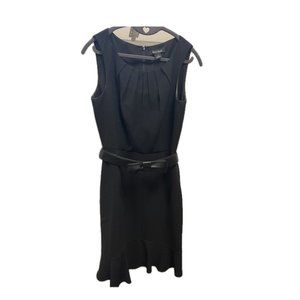 White House Black Market Sleeveless black dress size 6